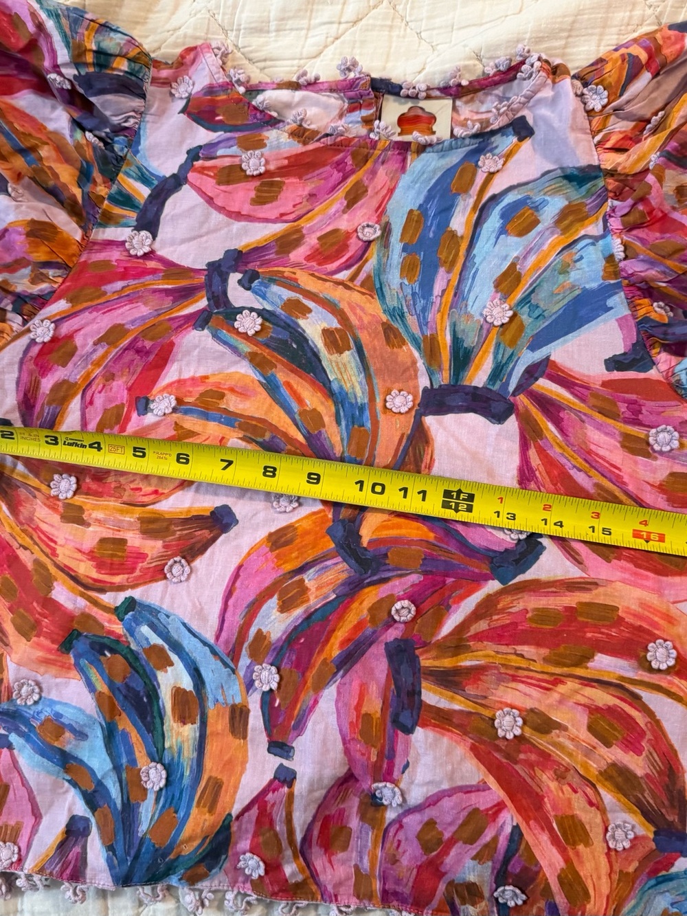 Farm Rio Puff Sleeve Blouse - Picture 8 of 8